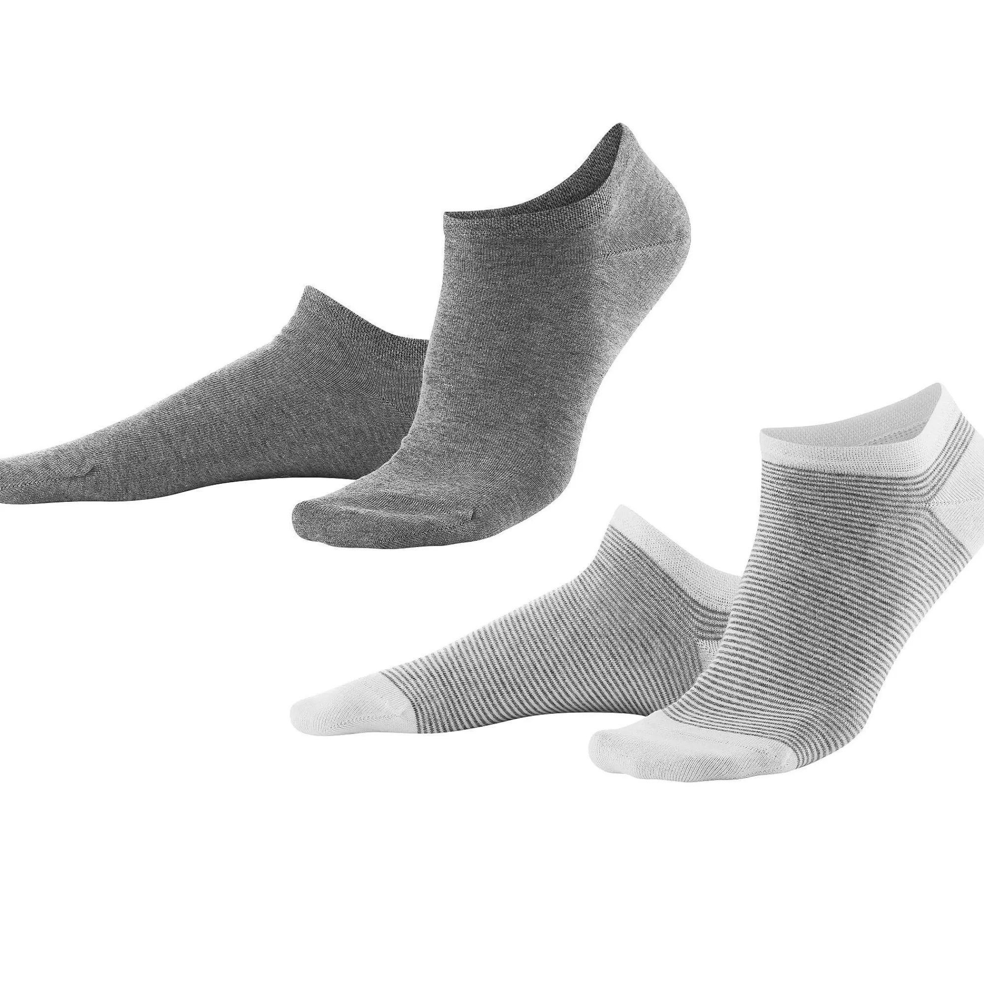 LIVING CRAFTS Abby | Chaussettes Sneaker, Paquet De 2 | Femmes Chaussettes Et Collants