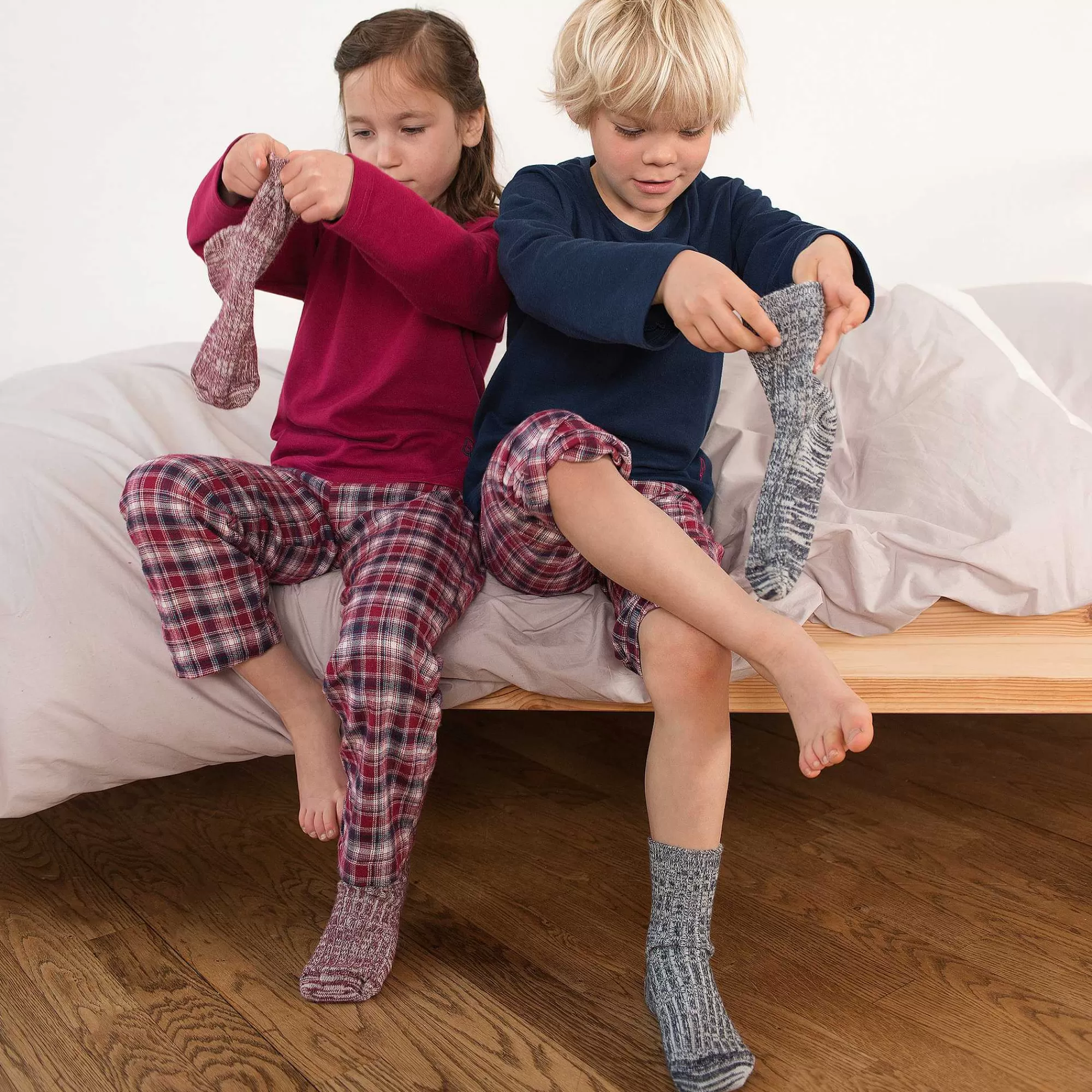 LIVING CRAFTS Artisanat Vivant | Chaussettes Norvegiennes Pour Enfants | Enfants Chaussettes Et Collants