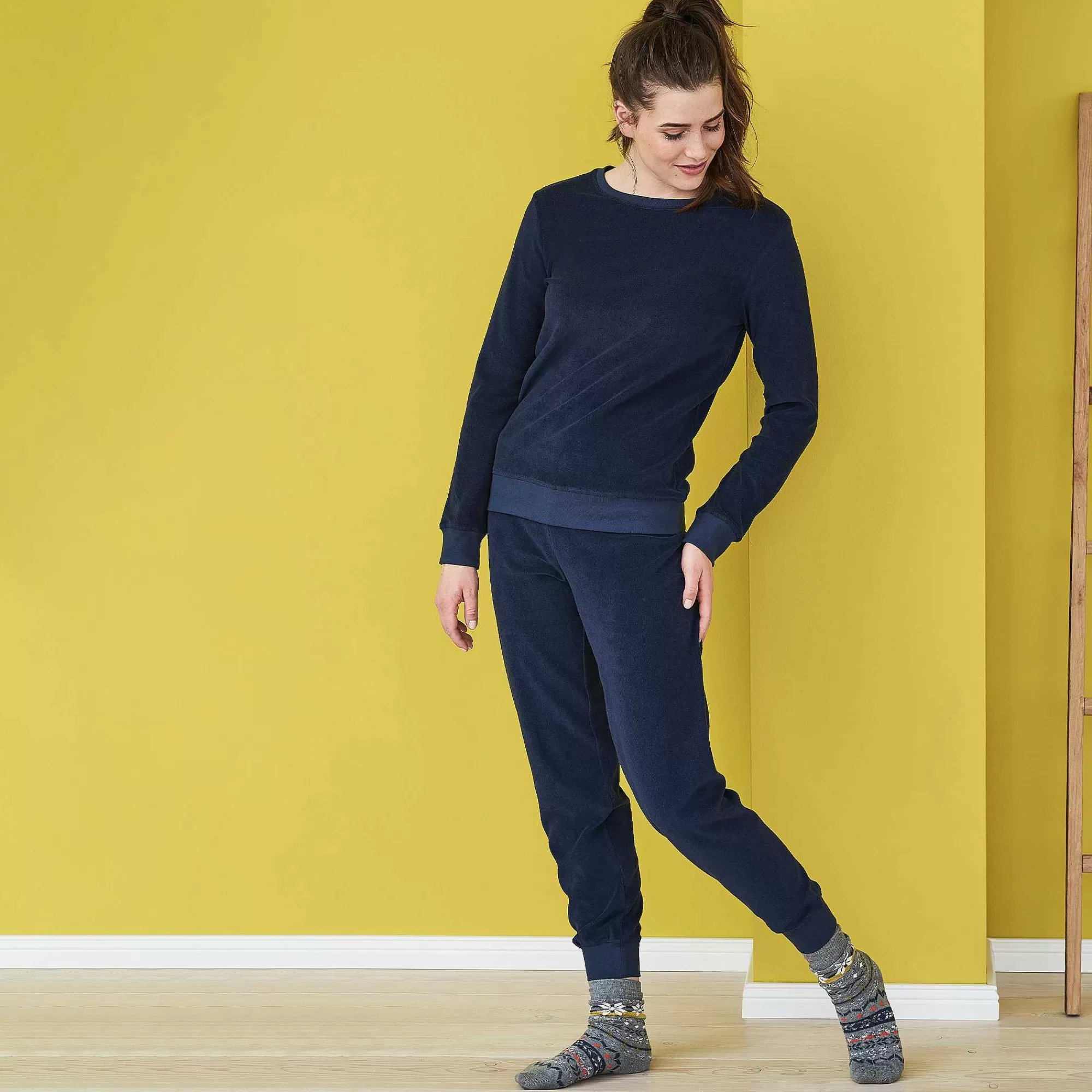 LIVING CRAFTS Bonnie | Pyjama Terry | Femmes Tenue D'Interieur