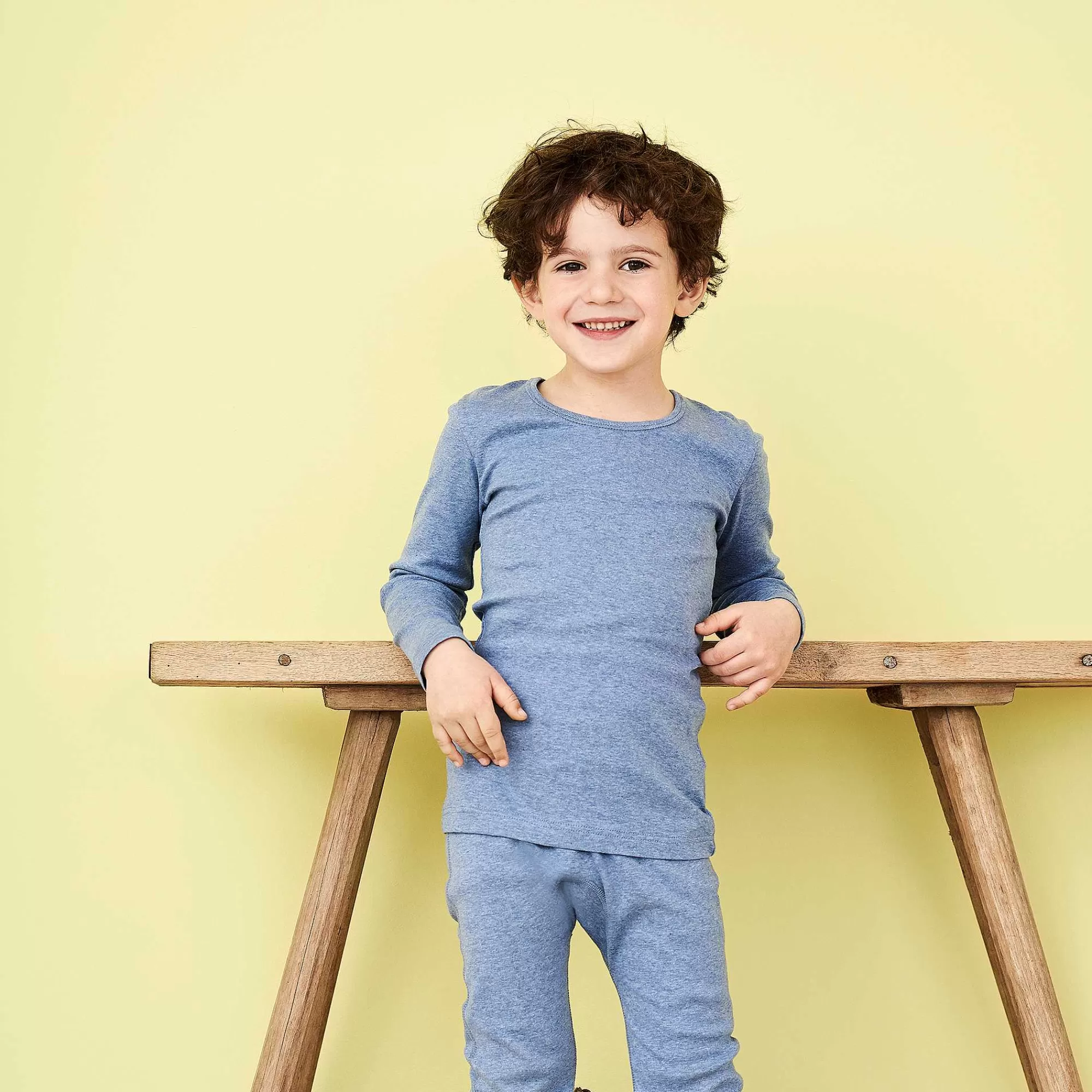 LIVING CRAFTS Cheval | Chemise A Manches Longues | Enfants Sous-Vêtements Fonctionnels