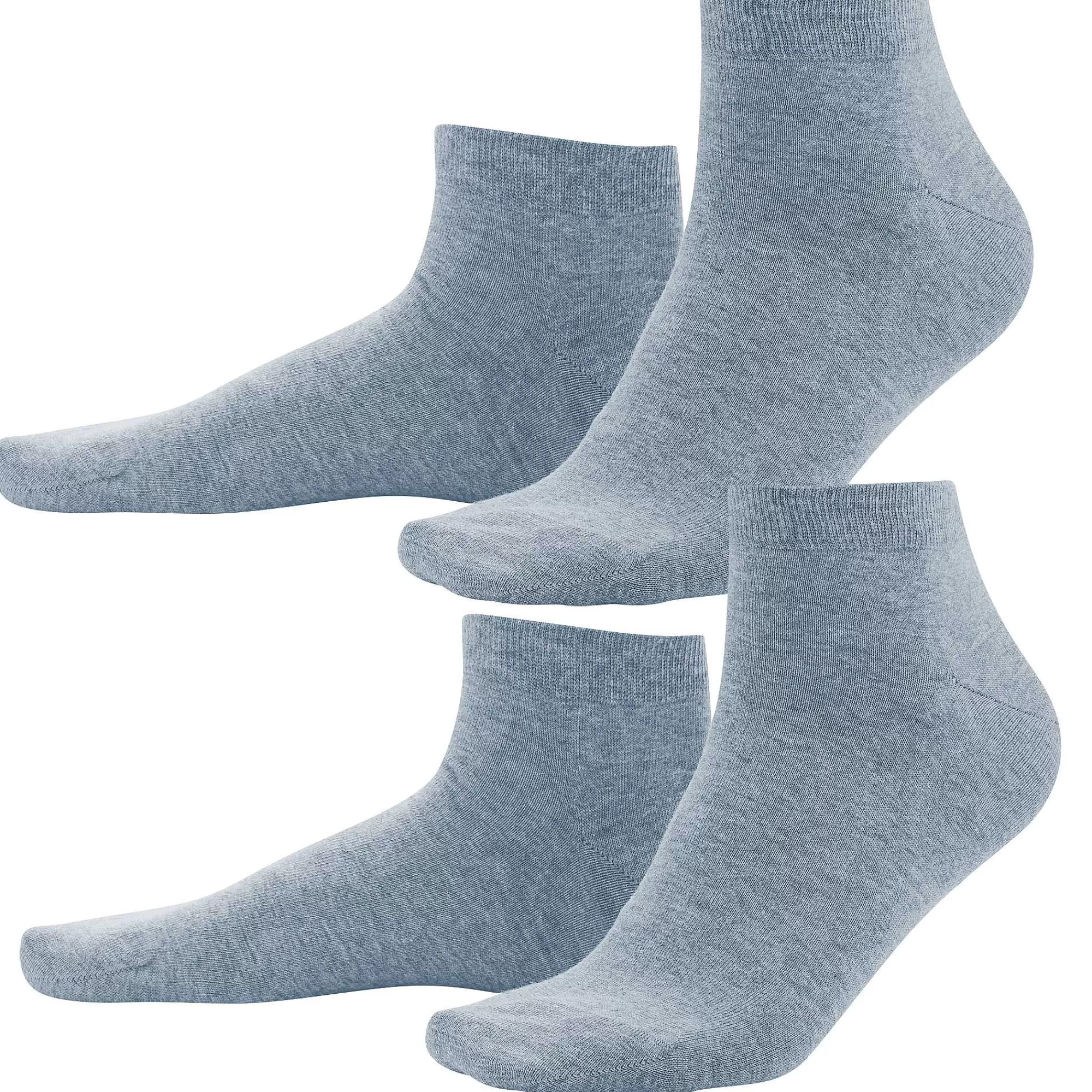 LIVING CRAFTS Curt | Chaussettes Sneaker, Paquet De 2 | Hommes Chaussettes