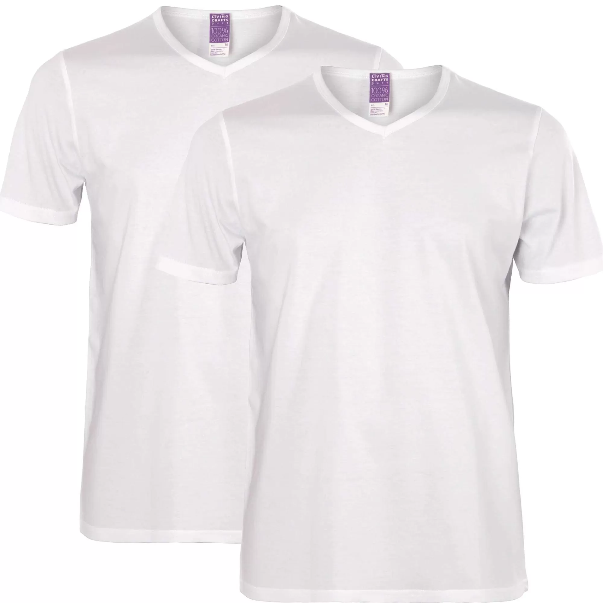 LIVING CRAFTS Doyen | T-Shirts, Paquet De 2 | Hommes T-Shirts Et Polos