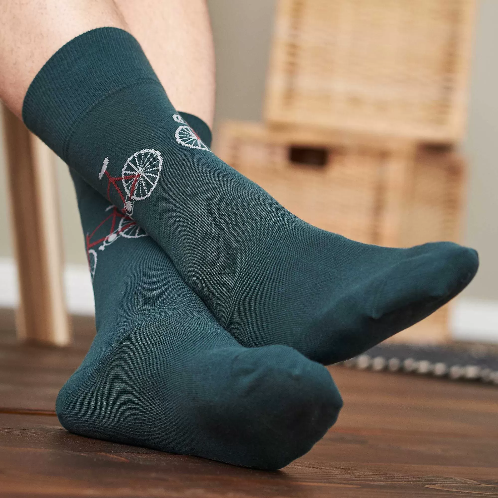 LIVING CRAFTS Falk | Chaussettes, Paquet De 2 | Hommes Chaussettes