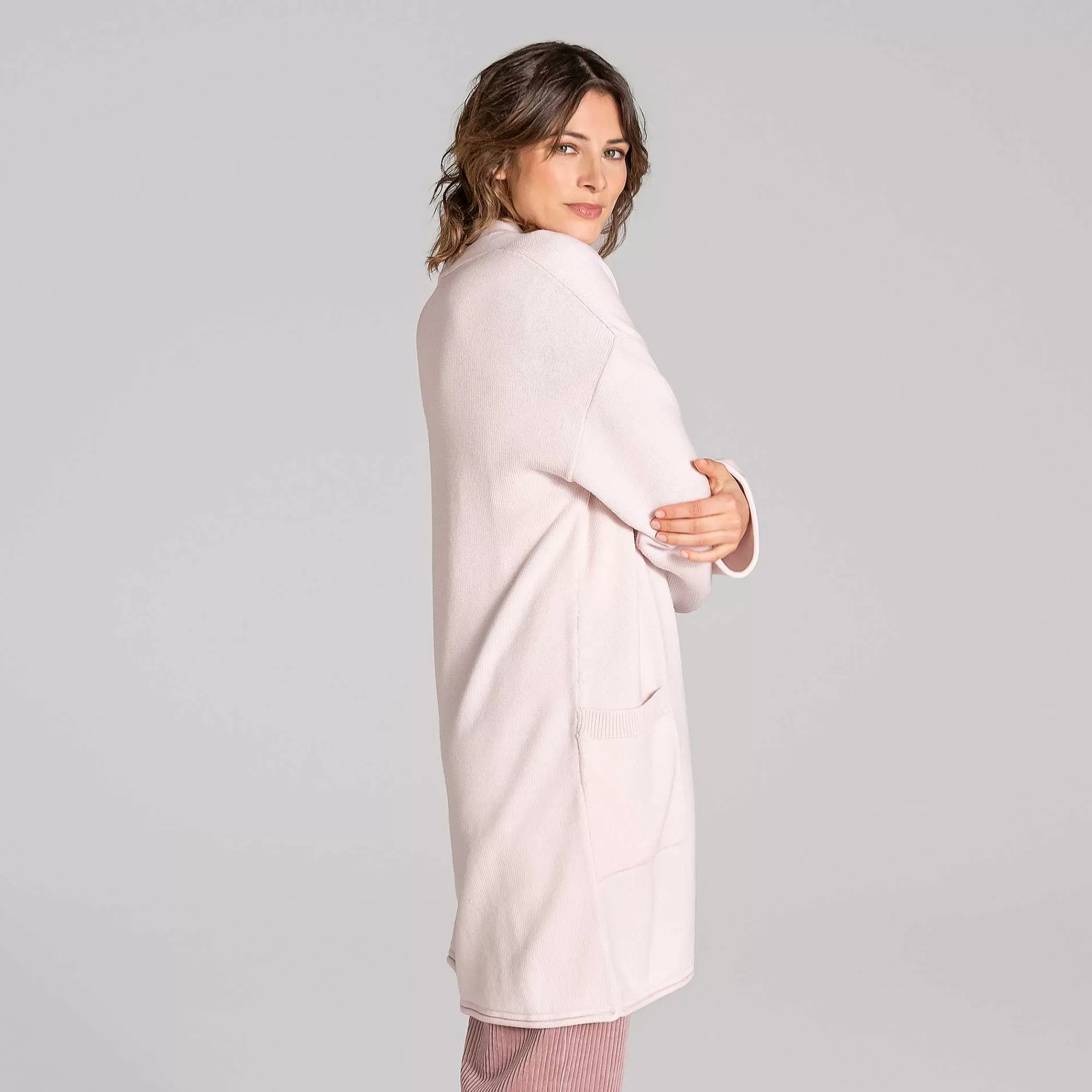 LIVING CRAFTS Histoire Vraie Aniek | Cardigan Long | Femmes Cardigans Et Vestes