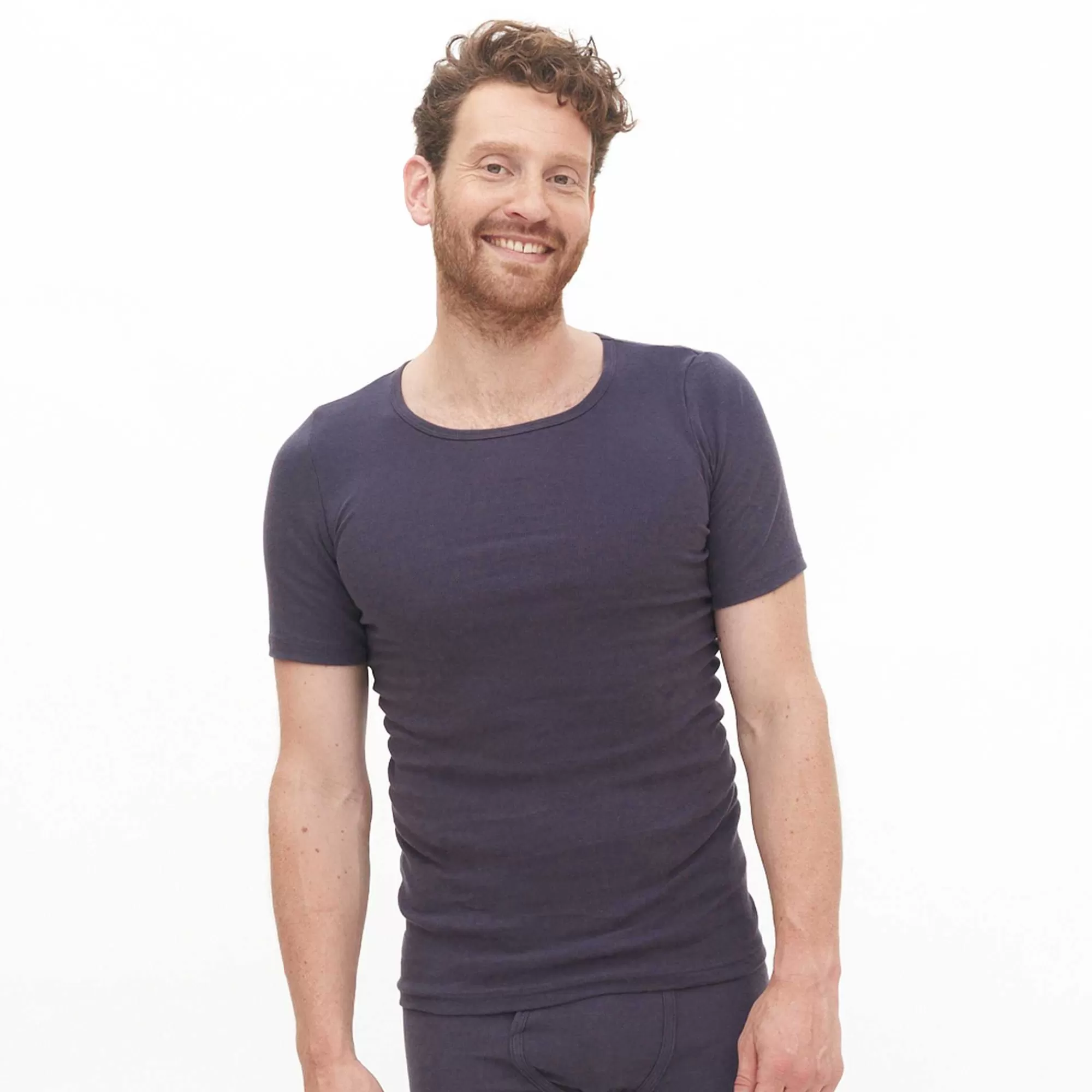 LIVING CRAFTS Jacob | Chemise A Manches Courtes | Hommes Sous-Vetement