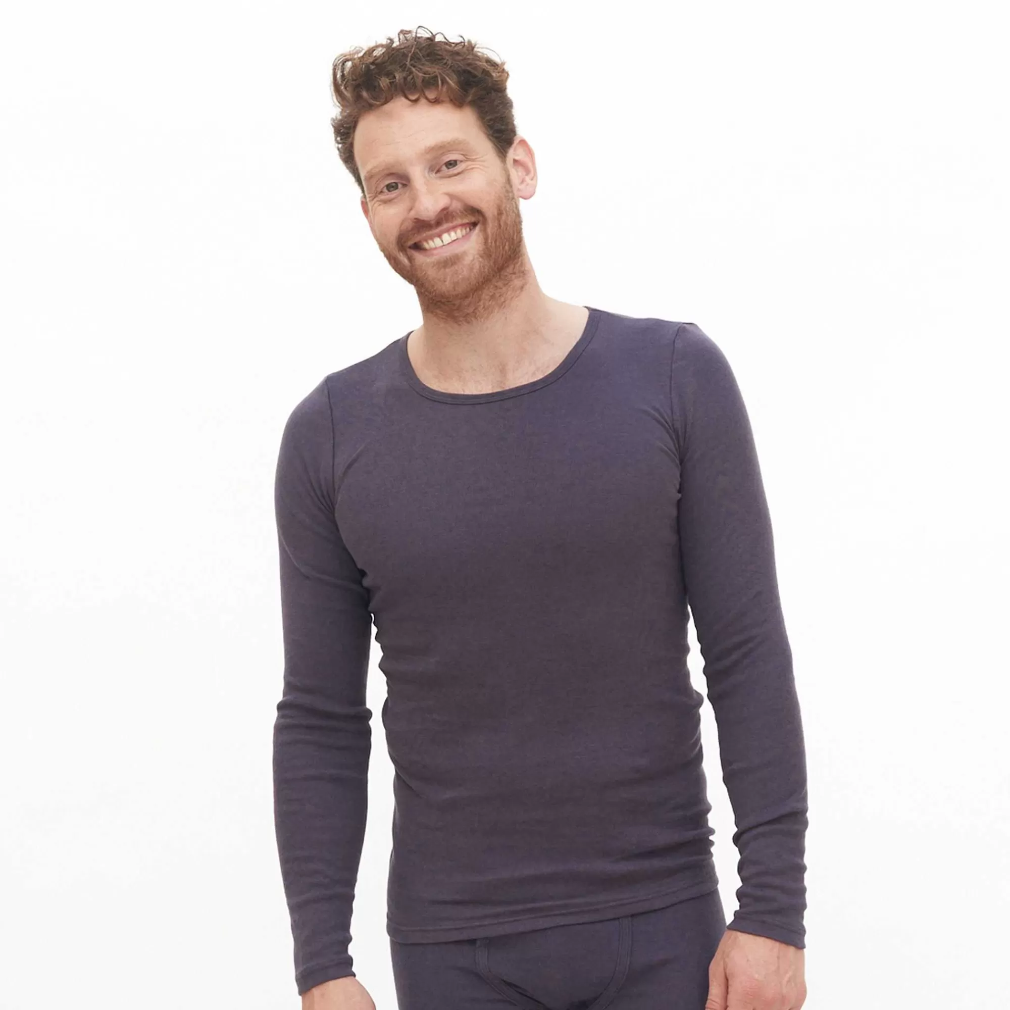 LIVING CRAFTS Johan | Chemise A Manches Longues | Hommes Sous-Vetement