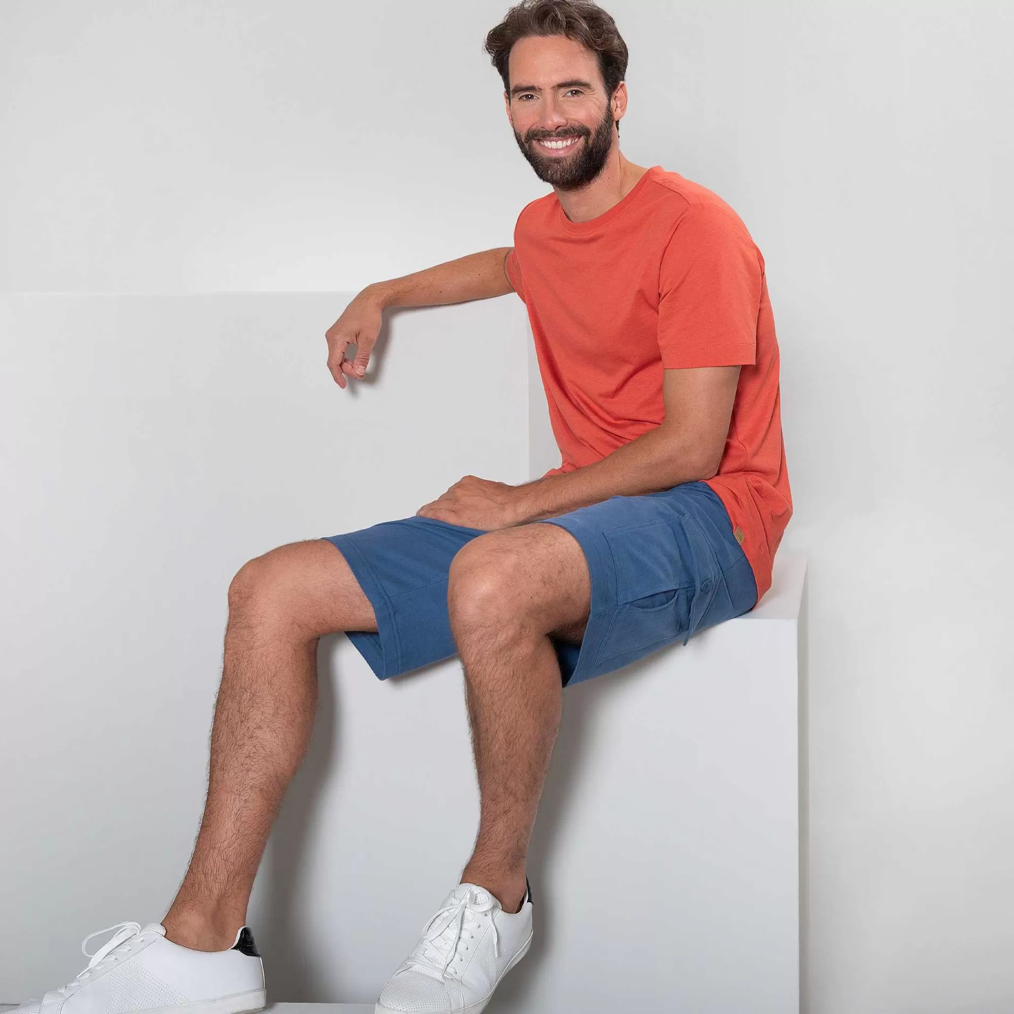 LIVING CRAFTS Manuel | Cargo-Bermudes | Hommes Jeans Et Pantalons