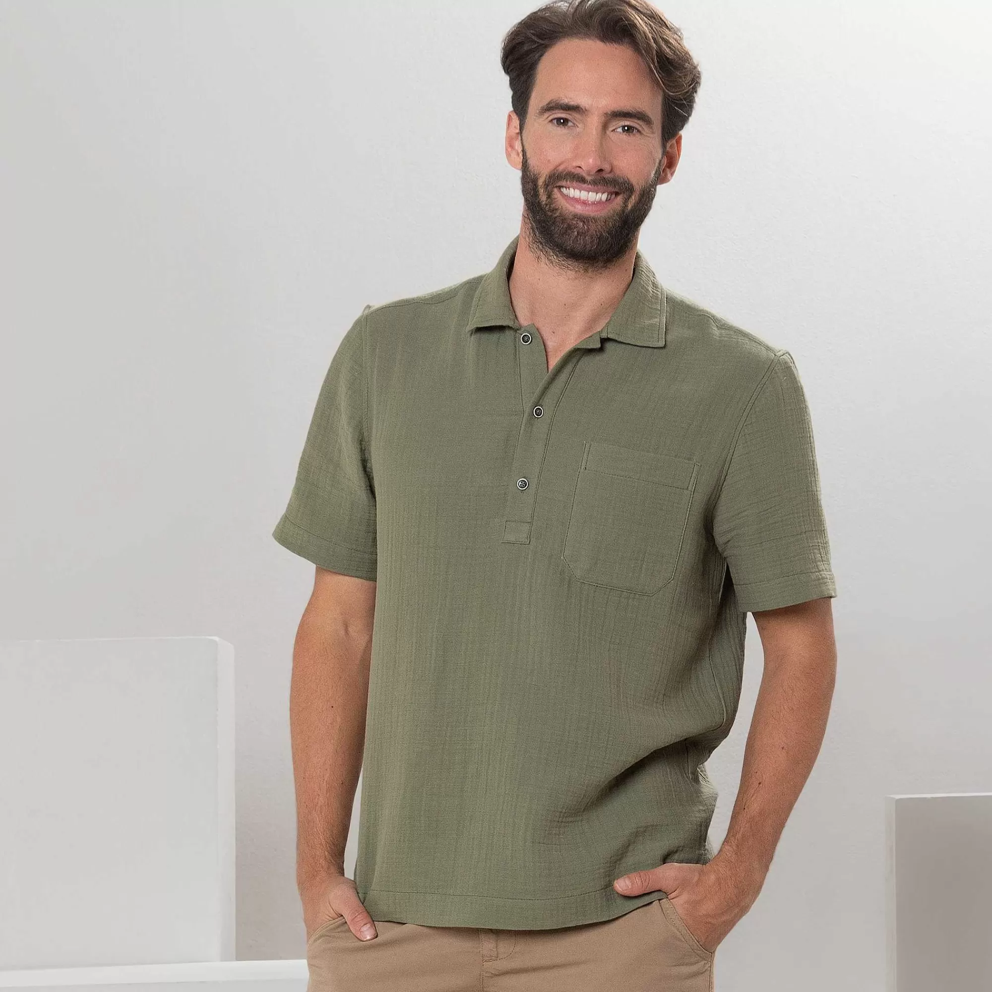 LIVING CRAFTS Michel | Chemise Polo | Hommes T-Shirts Et Polos