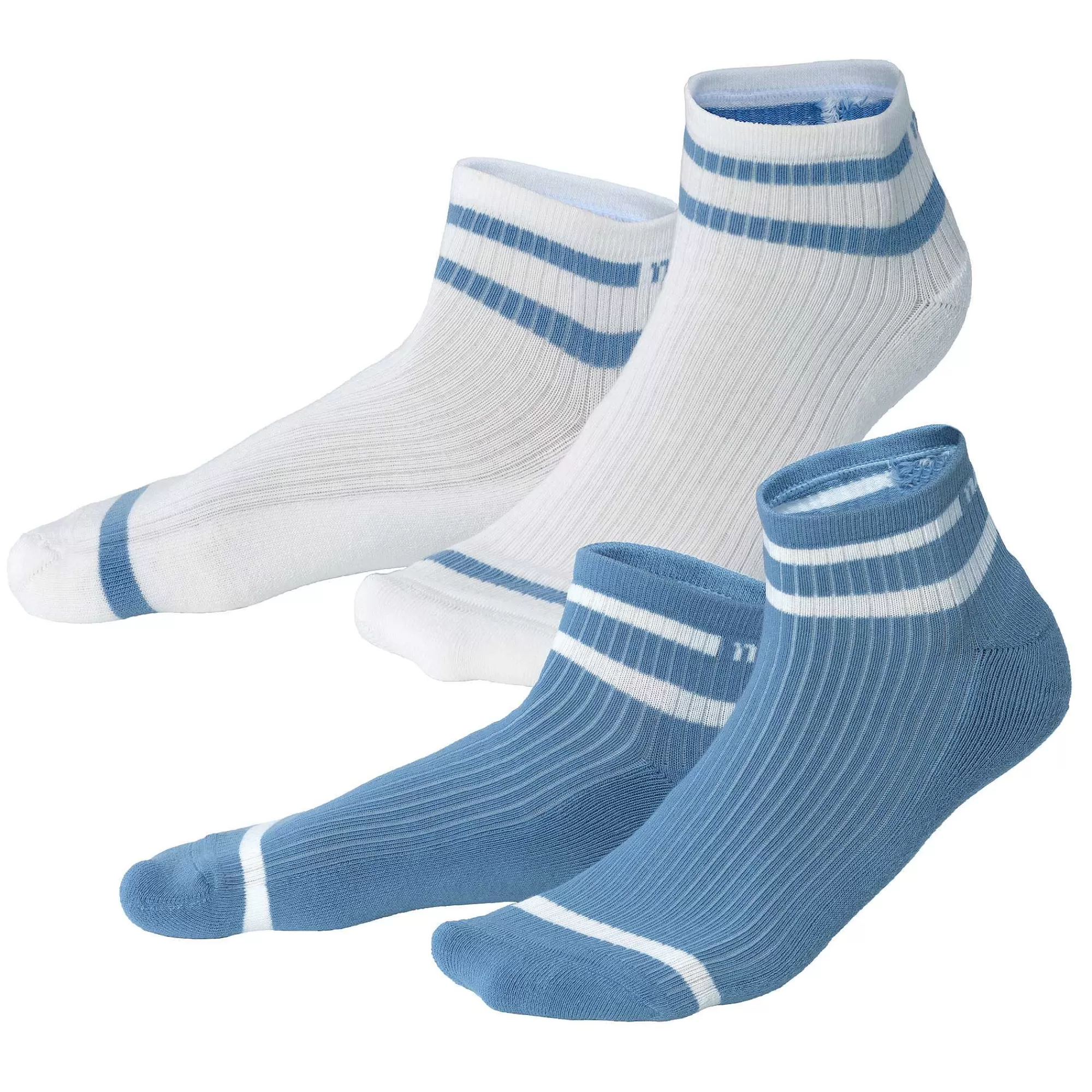 LIVING CRAFTS Orell | Chaussettes Montantes Sneaker, Lot De 2 | Hommes Multipacks