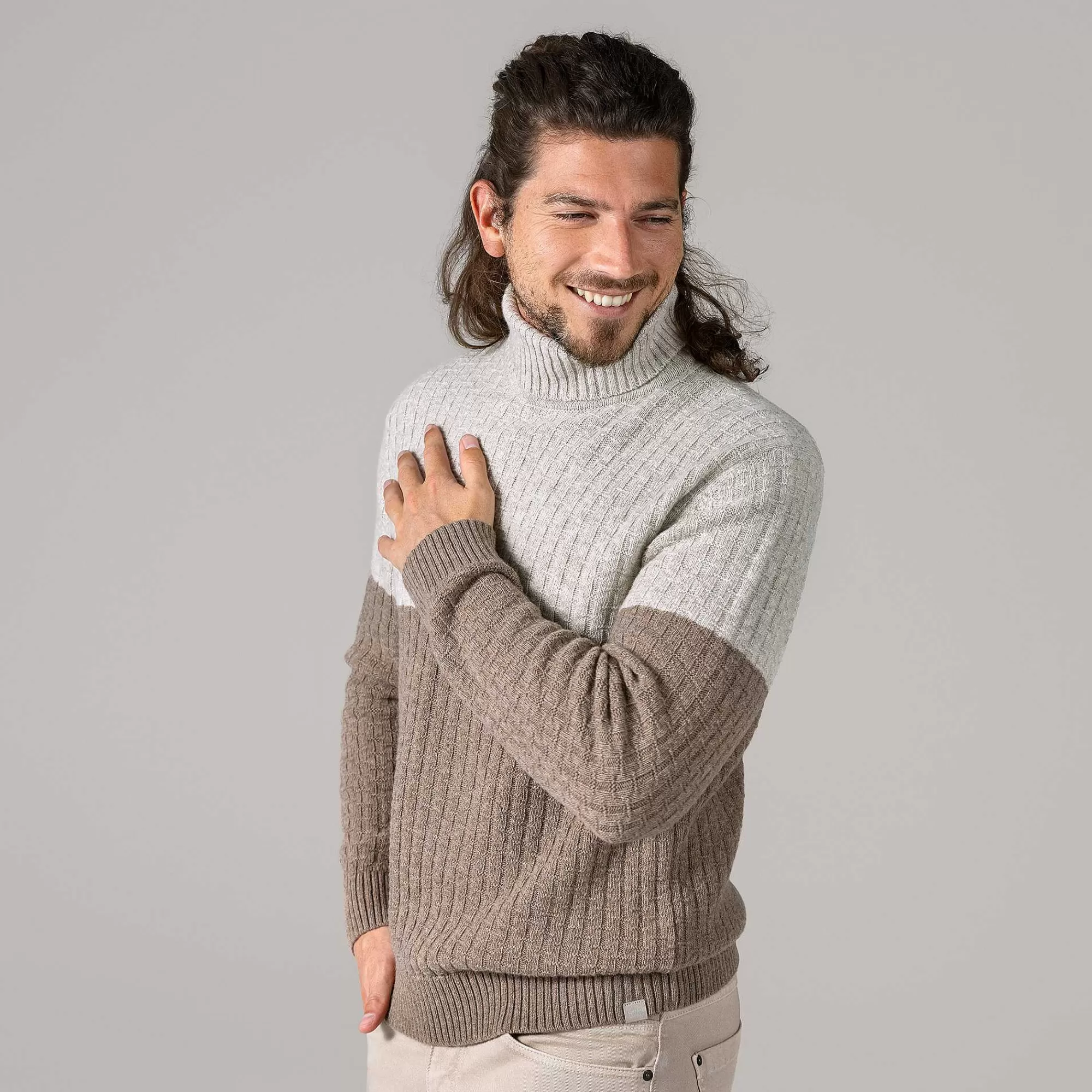 LIVING CRAFTS Patrizio | Pull A Col Roule | Hommes Tricots Et Sweat-Shirts