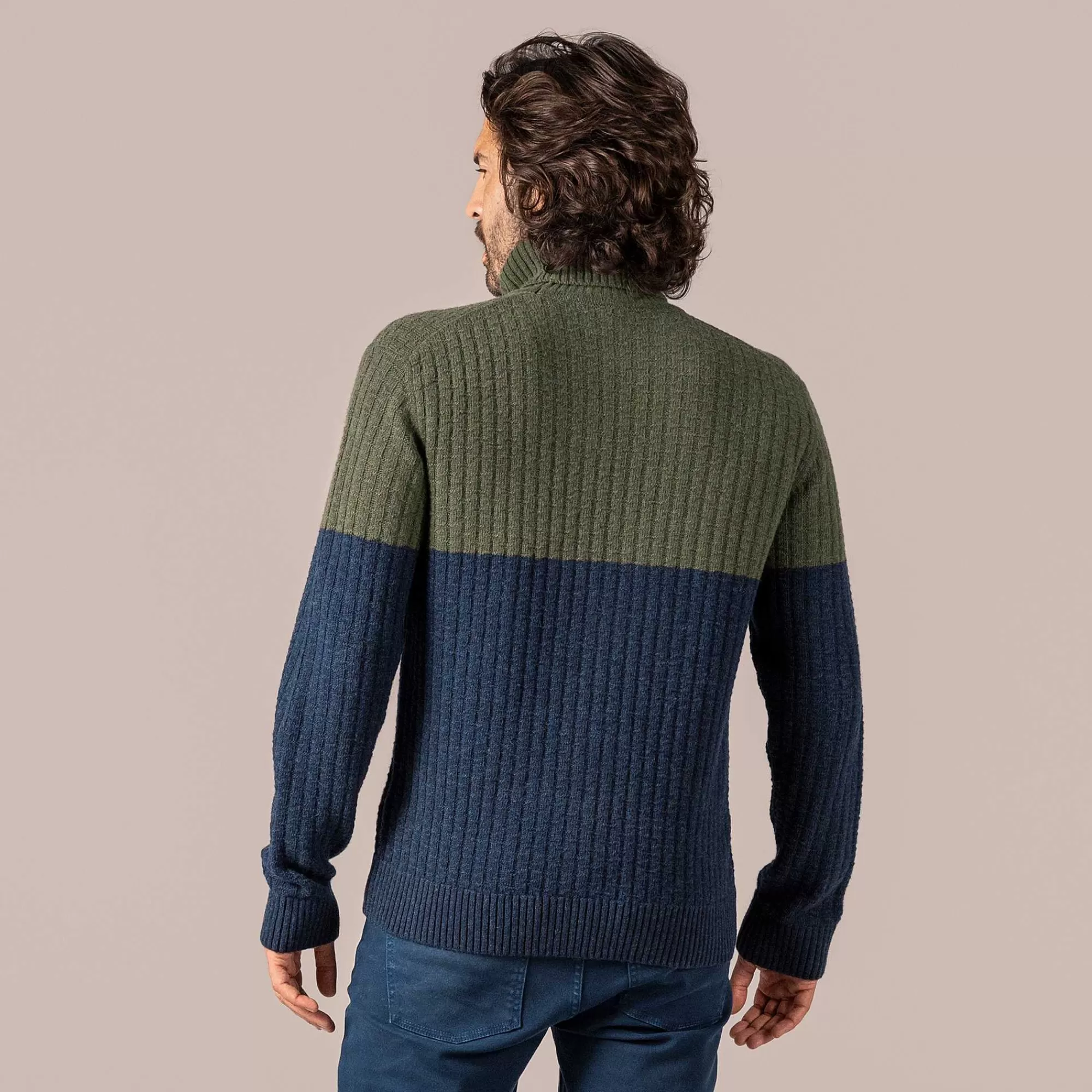 LIVING CRAFTS Patrizio | Pull A Col Roule | Hommes Tricots Et Sweat-Shirts