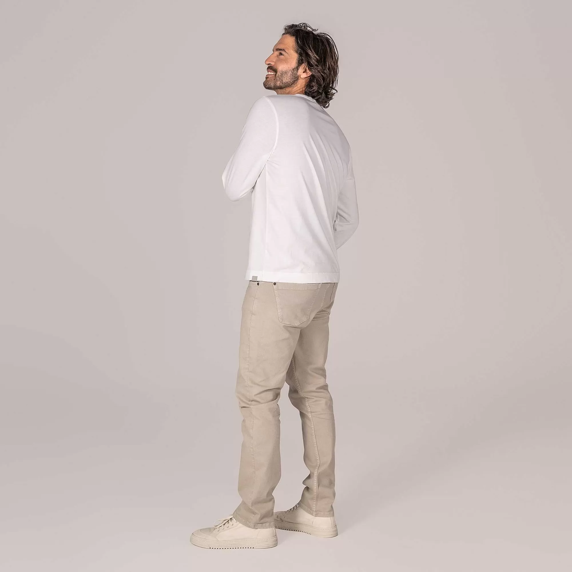 LIVING CRAFTS Paul | Chemise Henley | Hommes Tricots Et Sweat-Shirts