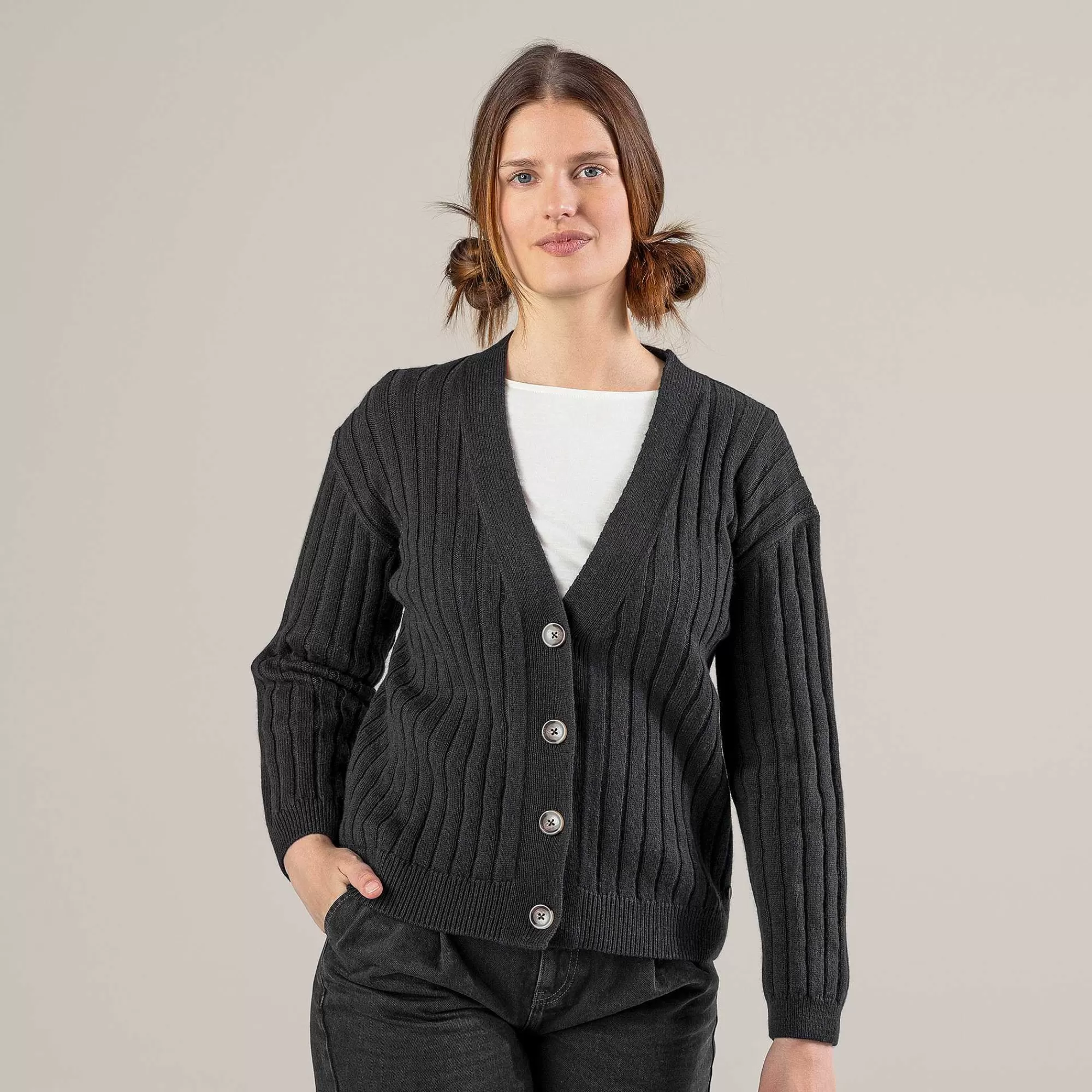 LIVING CRAFTS Pirala | Cardigan | Femmes Cardigans Et Vestes