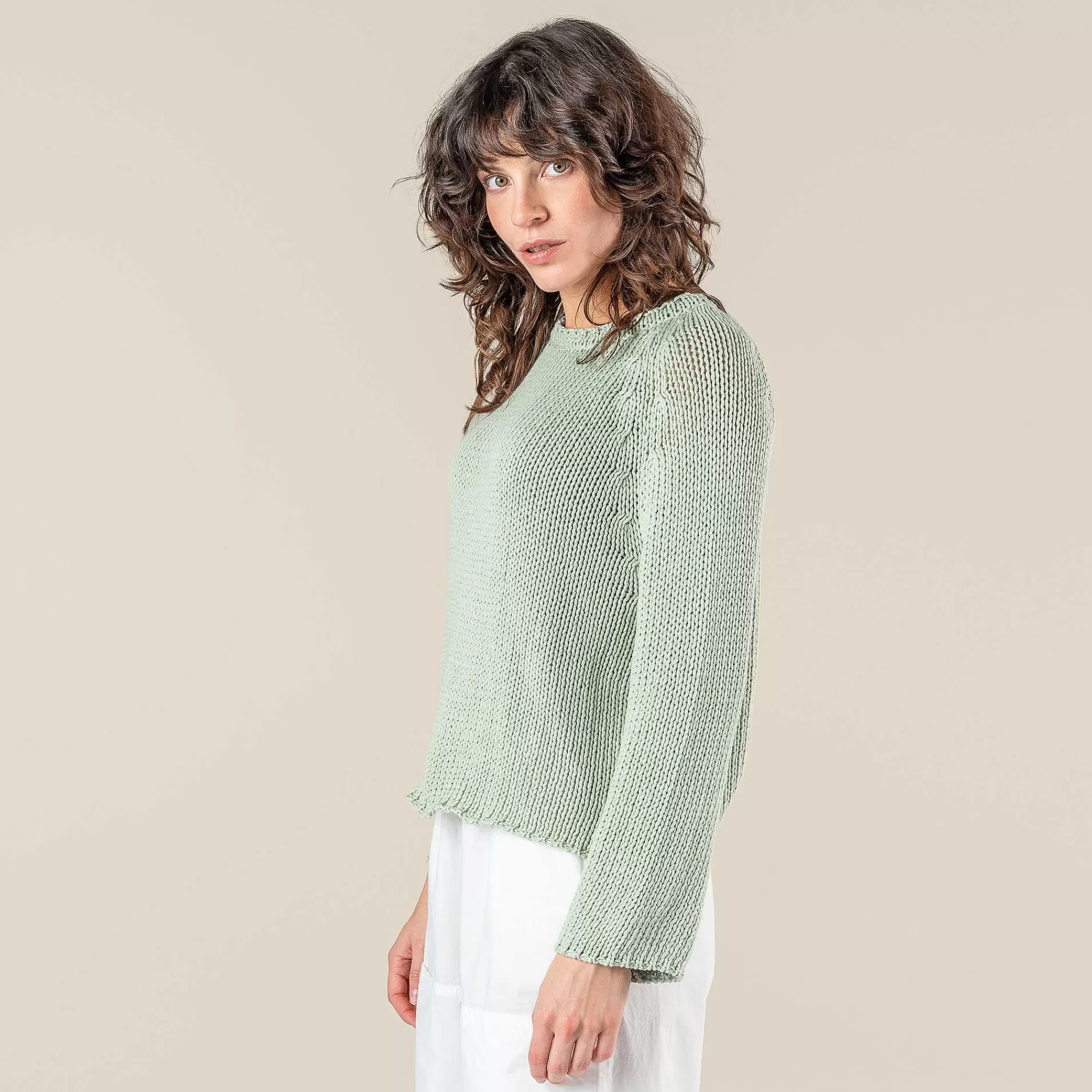 LIVING CRAFTS Ricarda | Chandail, Manches 3/4 | Femmes Tricots Et Sweat-Shirts