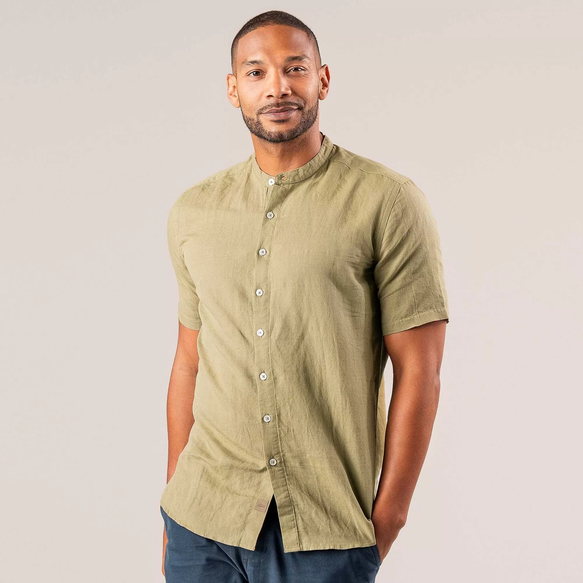 LIVING CRAFTS Ruben | Chemise A Manches Courtes | Hommes Chemises