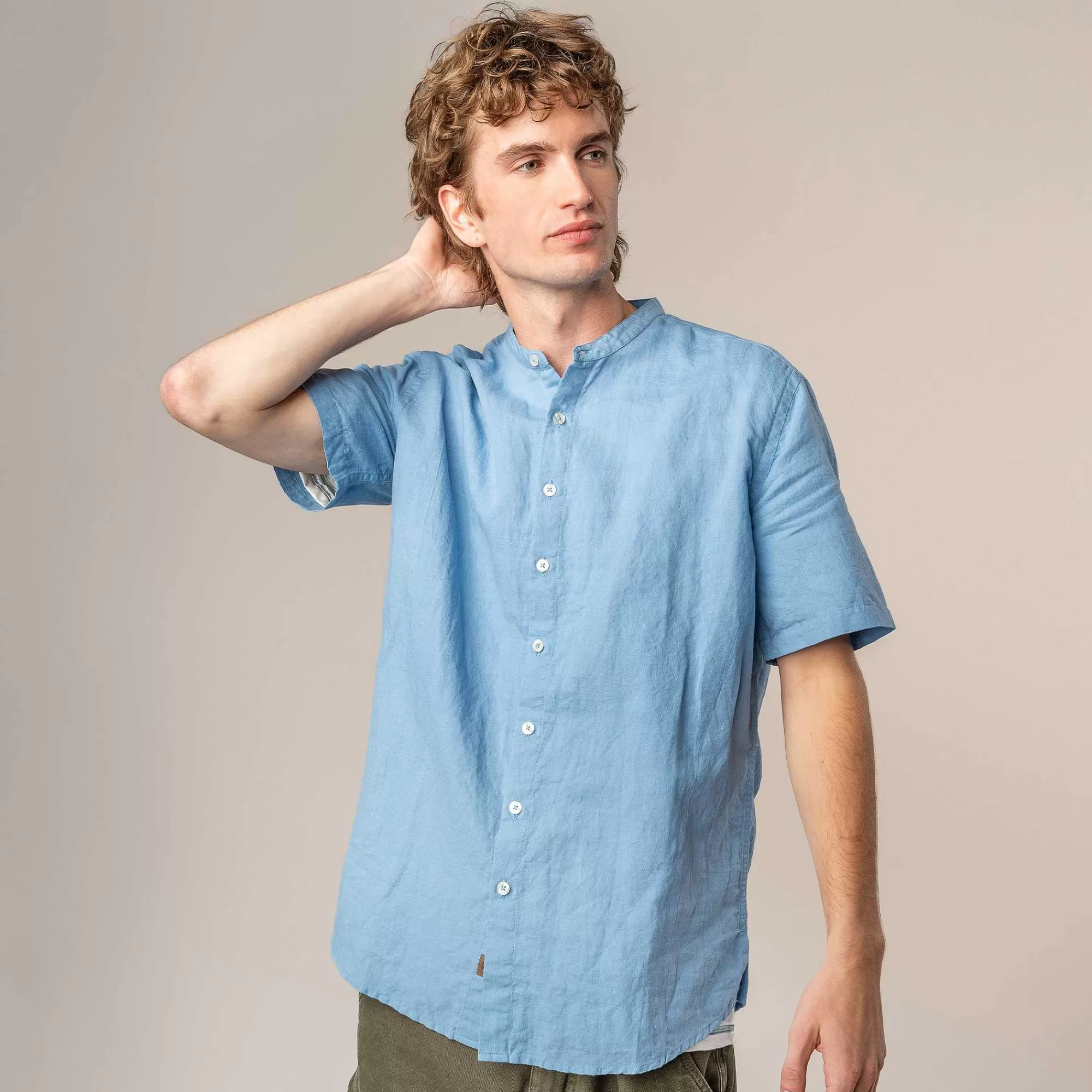 LIVING CRAFTS Ruben | Chemise A Manches Courtes | Hommes Chemises