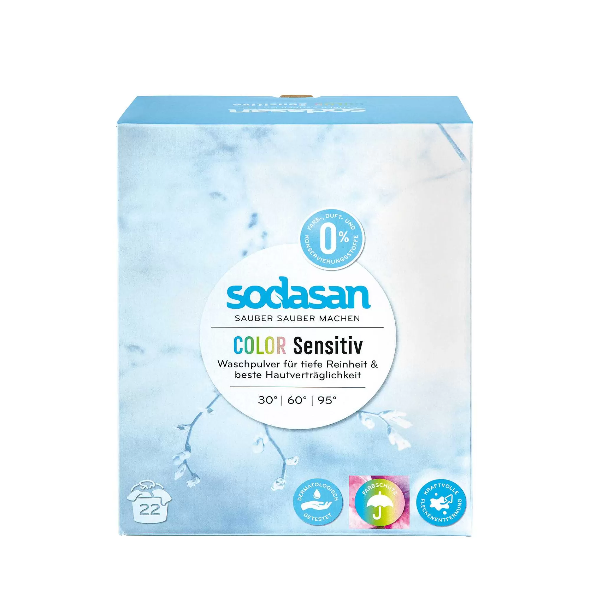 LIVING CRAFTS Sodasan | Poudre A Laver Couleur, Sensible | Détergent